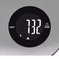 ProfiCook PC-KW 1158 BT Noir, Acier inoxydable Rectangle Balance de ménage électronique