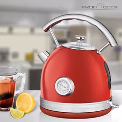 ProfiCook PC-WKS 1192 bouilloire 1,7 L 2200 W Rouge