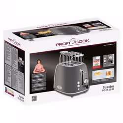 ProfiCook PC-TA 1193 2 part(s) 815 W Anthracite, Acier inoxydable - Vue supplémentaire 5
