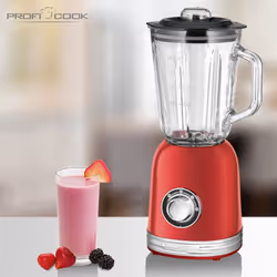 ProfiCook PC-UM 1195 1,5 L Mélangeur de table 800 W Rouge