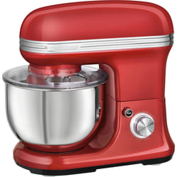 Bomann PC-KM 1197 robot de cuisine 1200 W 5 L Rouge, Acier inoxydable