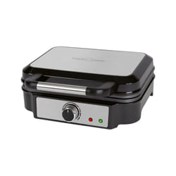 ProfiCook PC-WA 1240 2 gauffre(s) 1000 W Noir, Acier inoxydable