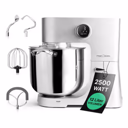 ProfiCook PC-KM 1254 robot de cuisine 2500 W 12 L Aluminium - Vue supplémentaire 2