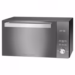 ProfiCook PC-MWG 1204, Comptoir, Micro-ondes grill, 23 L, 800 W, Boutons, Rotatif, Miroir, Acier inoxydable
