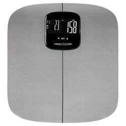 ProfiCare PC-PW 3006 FA Rectangle Noir, Acier inoxydable Pèse-personne électronique