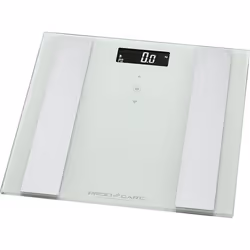 ProfiCare PC-PW3007FA, Pèse-personne électronique, 180 kg, 100 g, Blanc, 5 kg, kg, lb, ST