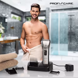 ProfiCare PC-HSM/R 3013 Noir, Acier inoxydable 5 Hybrides nickel-métal (NiMH)
