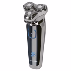 ProfiCare PC-HR 3023, Rasoir rotatif, Chrome, Batterie, Lithium-Ion (Li-Ion), 800 mAh, Batterie intégré