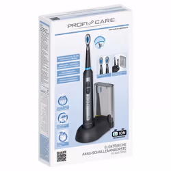 ProfiCare PC-EZS 3056 brosse à dents électrique Adulte Brosse à dents vibrante Noir, Gris