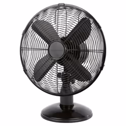 VENTILATEUR DESIGN Oscillant avec angle d'inclinaison réglable (peut être désactivé) Métal de haute qualité Angle d'inclinais ...
