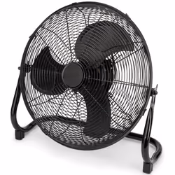 ProfiCare PC-VL 3066 WM, Ventilateur à lame domestique, Noir, Sol, 79 dB, 45 cm, Boutons