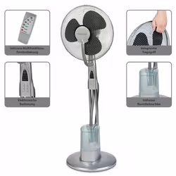 ProfiCare PC-VL 3069 ventilateur Noir, Blanc
