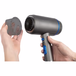 ProfiCare 330820 sèche-cheveux 1800 W Bleu, Gris