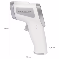 ProfiCare 330940 thermometre digital Thermomètre à distance Blanc Front Boutons - Vue supplémentaire 5