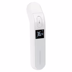 ProfiCare 330950, Thermomètre à distance, Blanc, Front, Boutons, °C, °F, Température corporelle