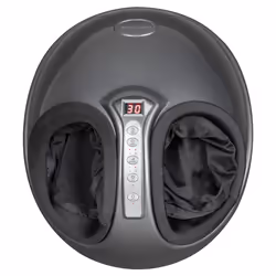 ProfiCare PC-FM 3099 masseur Pieds Noir, Titane