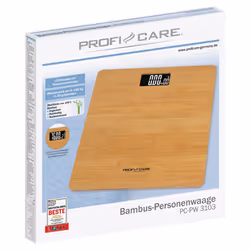 ProfiCare PC-PW 3103 Carré Bambou Pèse-personne électronique - Vue supplémentaire 7