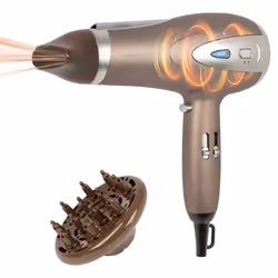ProfiCare PC-HTD 3113, Marron, Orifice de suspension, 2200 W, 230 V, 50/60 Hz, 220 mm