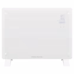 ProfiCare PC-GKH 3118, Chauffage électrique à convecteur, Verre quartz, 24 h, Intérieure, Sol, Blanc