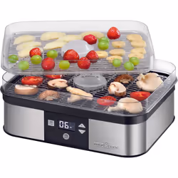 ProfiCook PC-DR 1116 Noir, Acier inoxydable, Transparent 350 W
