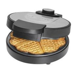 Clatronic WA 3492 6 gauffre(s) 1000 W Noir, Gris