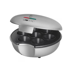 Clatronic MM 3496 Machine à fabriquer des cupcakes 7 gâteaux 900 W Gris