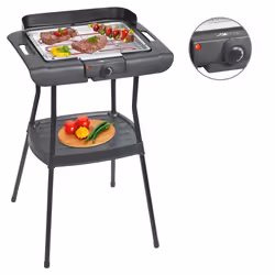 Clatronic BQS 3508 Grill Dessus de table Electrique Noir 2000 W