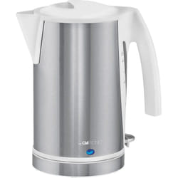 Clatronic - wks 3288 Bouilloire Éectrique 1,7 l, Acier Inoxydable sans bpa, sans Fil 2200W Blanc