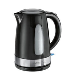 Clatronic WKS 3576 bouilloire 1,5 L 2200 W Noir, Acier inoxydable