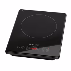 Clatronic EKI 3569, Noir, Comptoir, Plaque avec zone à induction, Émaillé, 1 zone(s), 1 zone(s)