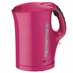 Clatronic WK 3445, 1,7 L, 2200 W, Violet, Caoutchouc, Indicateur de niveau d'eau, Arrêt de sécurité en cas de surchauffe