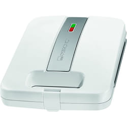 Clatronic ST 3629 gaufrier et appareil à croque-monsieur 1200 W Blanc