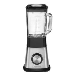 Clatronic UM 3644 1,5 L Mélangeur de table 650 W Noir, Argent