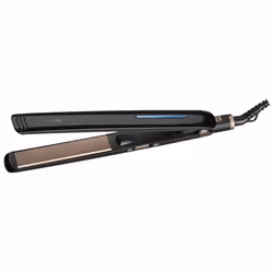 Clatronic HC 3660, Fer à lisser, À chaleur, Noir, Tourmaline, Orifice de suspension, 33 W