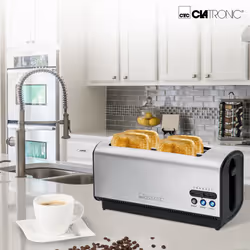Clatronic TA 3687 7 4 part(s) 1200 W Noir, Acier inoxydable - Vue supplémentaire 4
