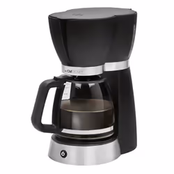 Clatronic KA 3689, Machine à café filtre, 1,7 L, Café moulu, 1000 W, Noir