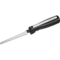 Clatronic EM 3702 couteau électrique 120 W Noir, Argent