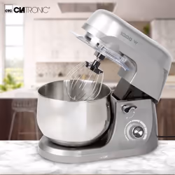 Clatronic KM 370 robot de cuisine 1000 W 5 L Titane - Vue supplémentaire 4