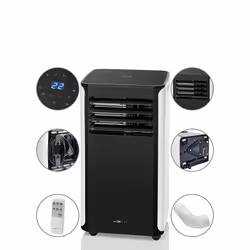 Clatronic CL 3716 Climatiseur portatif 65 dB 1010 W Noir