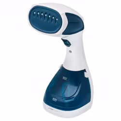 Clatronic DB 3717, Défroisseur vapeur portatif, 0,2 L, 0,5 min, Bleu, Blanc, 20 g/min, Vitrocéramique