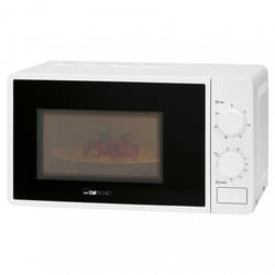 Clatronic MW 791 Sur toute la gamme Micro-onde simple 20 L 700 W Noir, Blanc