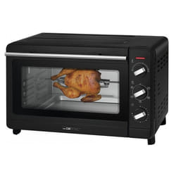 Clatronic MBG 3728 30 L 1500 W Noir, Acier inoxydable Grill