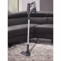 Clatronic BS 1312 A AC/Batterie Sec HEPA Sans sac Noir, Bleu, Argent 2200 Ah