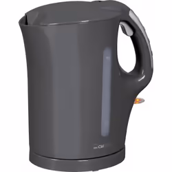 Clatronic WK 3445, 1,7 L, 2200 W, Gris, Indicateur de niveau d'eau, Arrêt de sécurité en cas de surchauffe, Sans fil