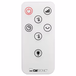 Clatronic HL 3763 Intérieure Noir, Blanc 2000W