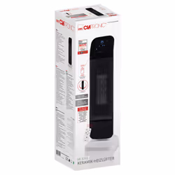 Clatronic HL 3763 Intérieure Noir, Blanc 2000W