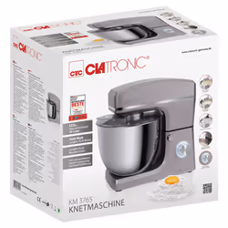 Clatronic KM 3765 robot de cuisine 1500 W 10 L Acier inoxydable