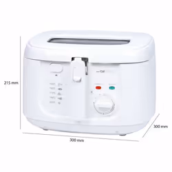 Clatronic FR 3771 Friteuse à air chaud 2,5L 1800W Blanc - Vue supplémentaire 6