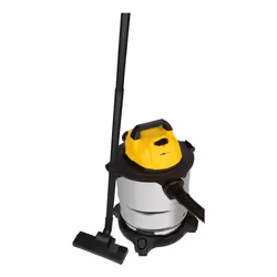 Clatronic BS1313, 1200 W, Aspiration humide et sèche, Sec&humide, Sans sac, 20 L, Noir, Jaune