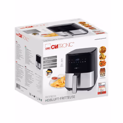 Clatronic FR 3782 H Friteuse à air chaud 5L 1450W Noir, Inox - Vue supplémentaire 4